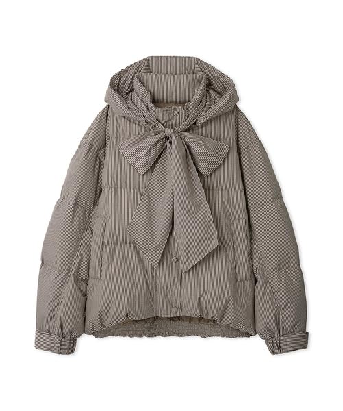 Amazon.co.jp: [リリーブラウン] Recycleリボンダウンジャケット