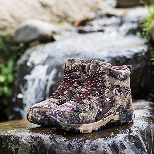 Winter Camouflage Men Boots Warm Cotton Shoes Winter Fur Snow Boots Outdoor Casual Boot Sneakers4