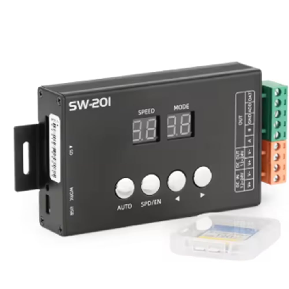 Écrivain d'adresse DMX512 SW201 pour réparer le code des puces SM16512 - 3