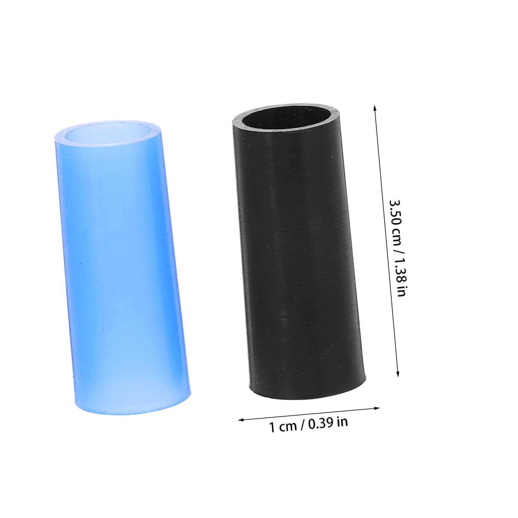 Abaodam 2pcs Saxophone Neck Sleeves Silicone Alto Sax Tenor Neck Seal Rings Lightweight Elastic Enhance Sound Quality Easy to Install Accessories for Musicians