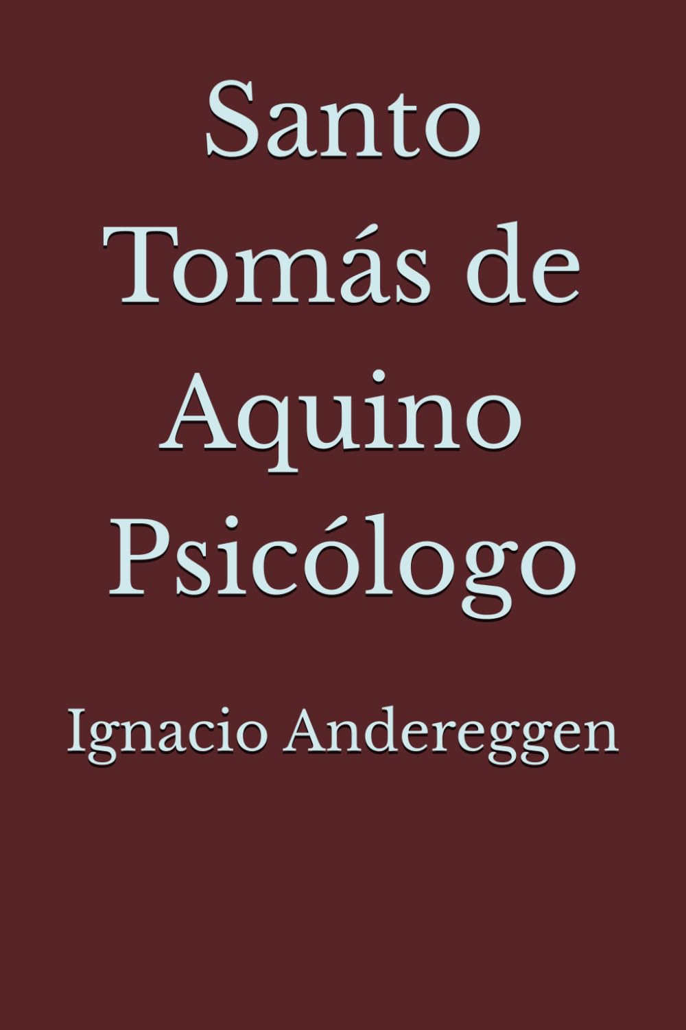 Santo Tomás de Aquino Psicólogo