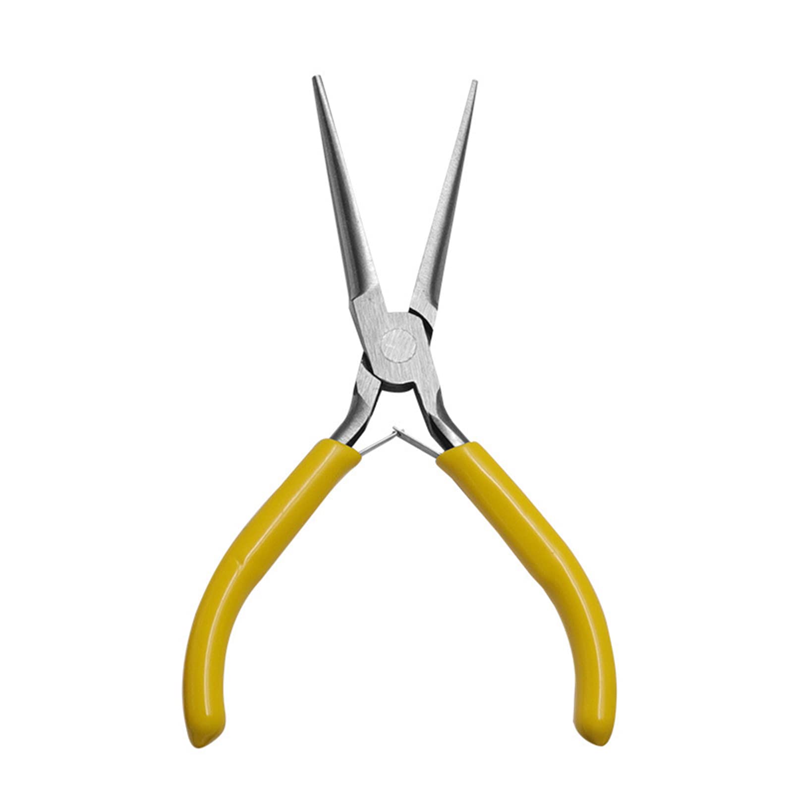 Buxuaaaa Needle Cutting Wire Plier With Yellow End Hand Tools Jewelry Pliers Fit Beadwork Repair Beading Jewelry Making Jewellery Plier