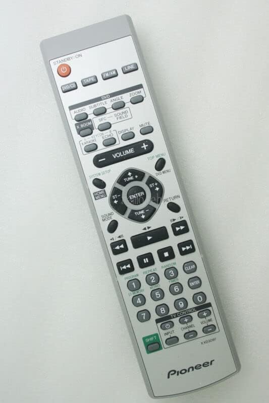 Replacement Remote Control Replace for TV/Audio/Projector for Pioneer AV Receiver XVEV61/DLXJ/NC XV-EV61 XV-EV51 XV-EV31