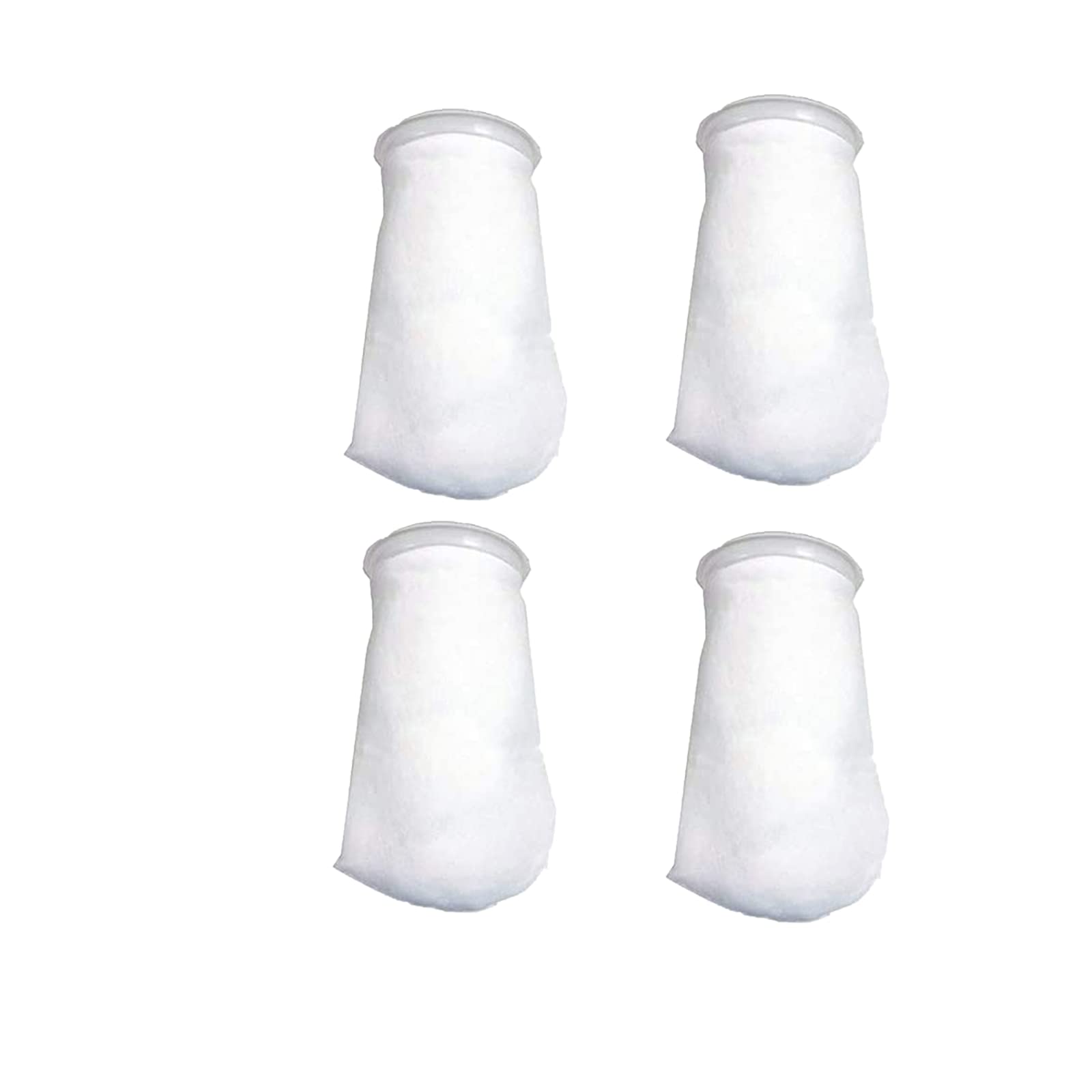 4pcs 200 Micron Aquarium Filter SocksFish Tank Marine Sump Felt Pre Filter Socks Filter Bags, liquid Fabric Filter Bag (K27-4)