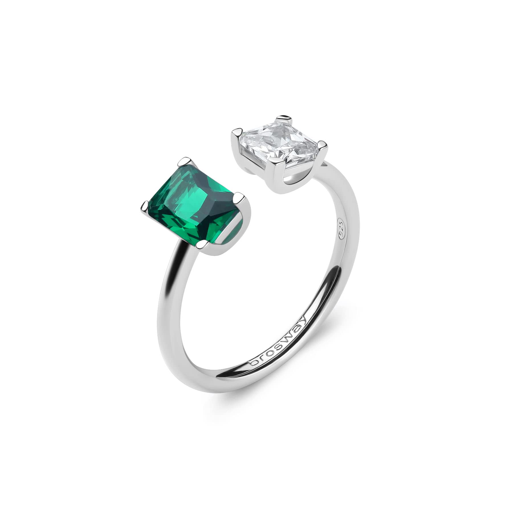 Brosway Anello Donna in Argento e Life Green | Collezione Fancy - FLG09