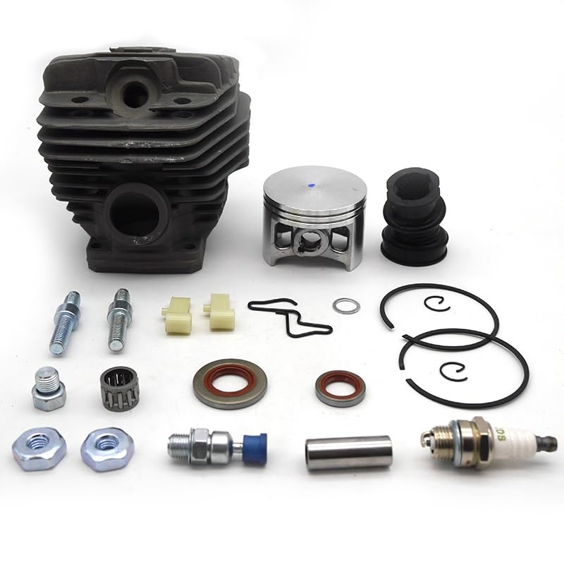 Części do kosiarki 54MM 56MM tłok cylindra kolektora dolotowego zestaw uszczelek olejowych do Stihl MS660 066 MS 660 ogród części zamienne piły łańcuchowej(54MM)