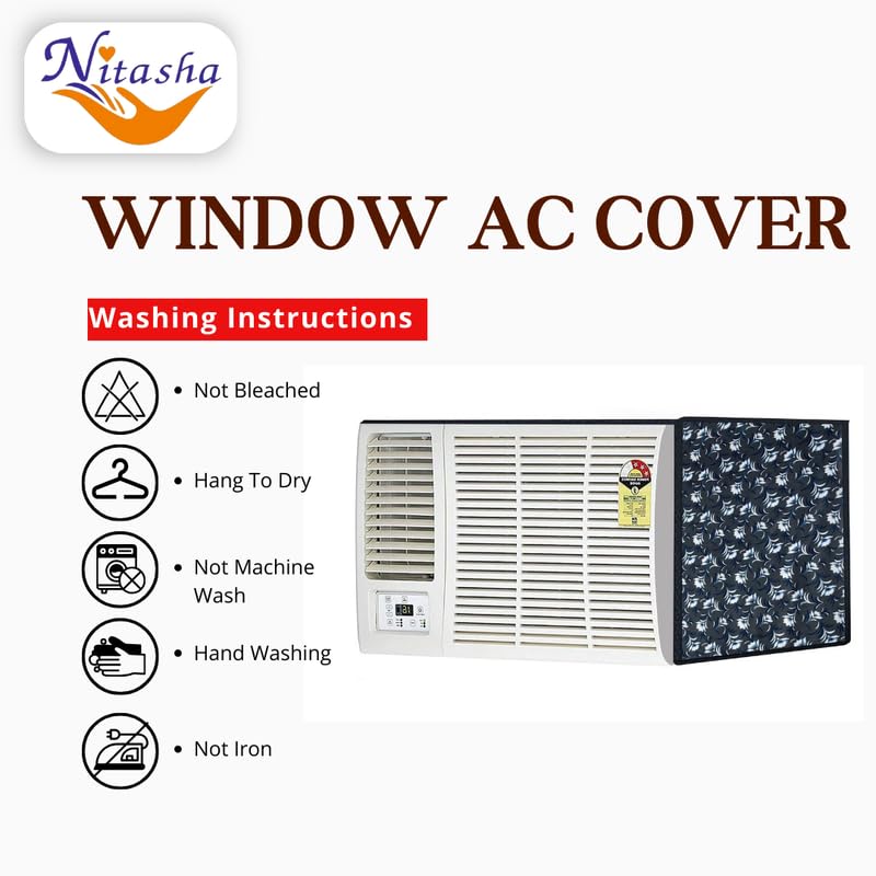 Diwali Offer Buy Now Nitasha Air Conditioner Covers For Outside Units, Waterproof