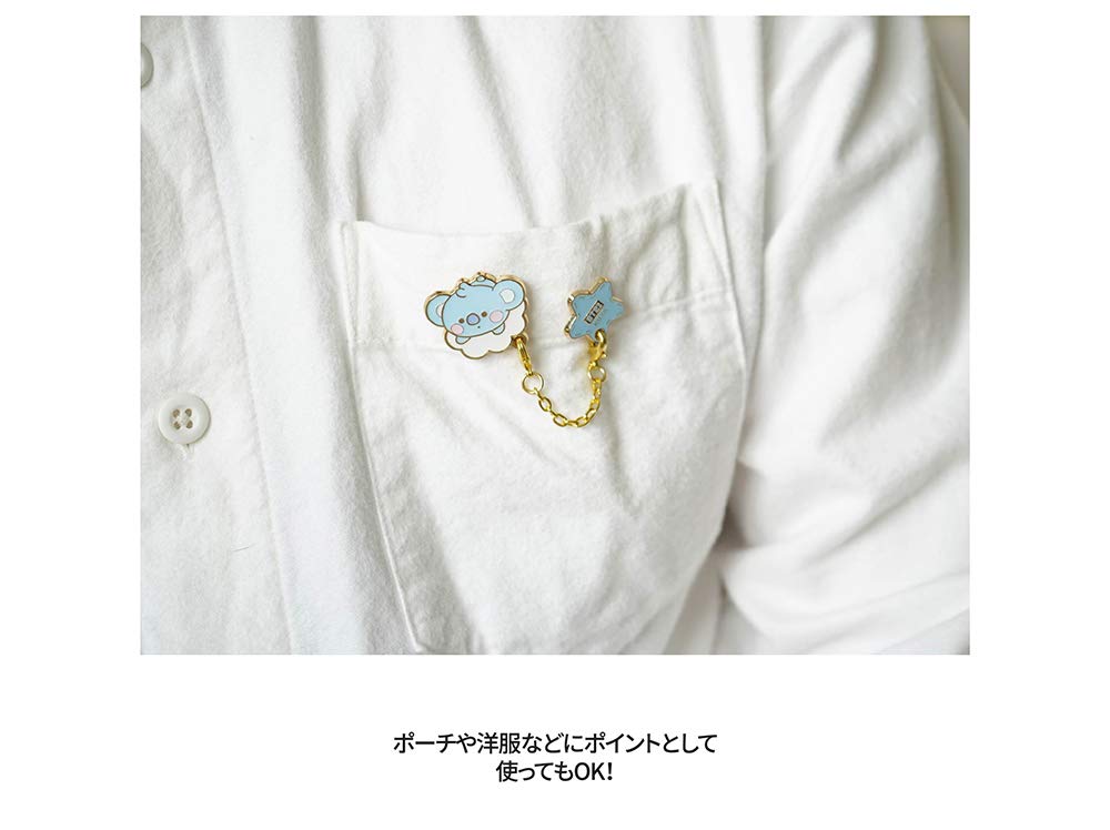 Amazon | ソロモン商事 BT21 メタル ピンバッジ Metal Pin badge