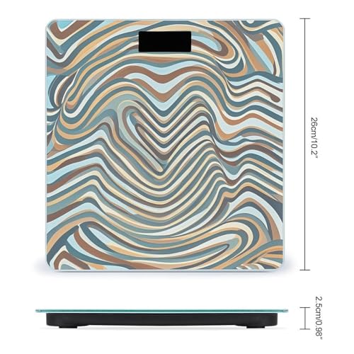 Báscula Digital de Baño con Plataforma Ancha y Alta Precisión miniatura 2