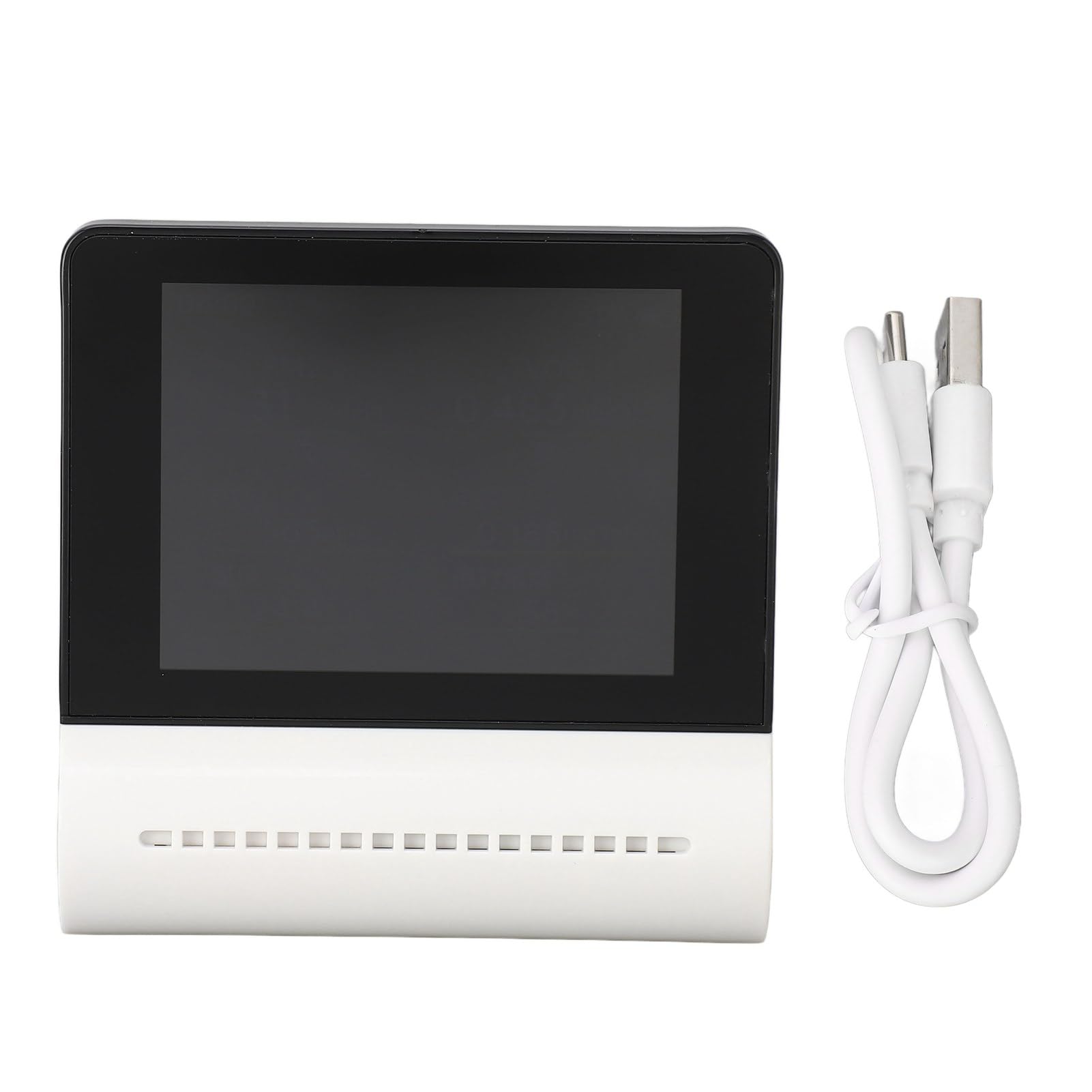 Generic Detector de Calidad del Aire, Pantalla LCD, Bluetooth, PM2.5, Sensor de Temperatura de CO2 para Sala de Estar, Dormitorio, Oficina, Diseño ABS
