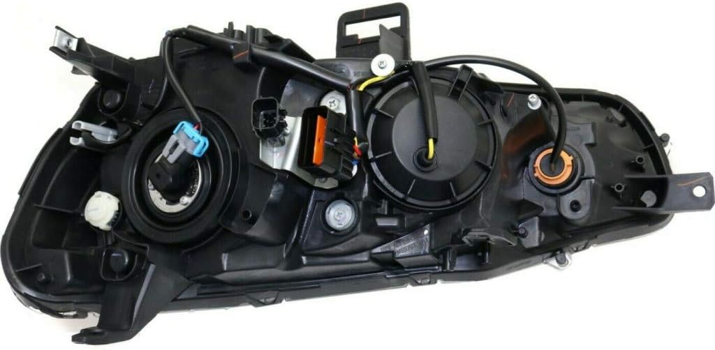 CarLights360 For 2010-2013 Mitsubishi Outlander Headlight Driver and Passenger Side DOT Certified Bulbs Included MI2502157 MI2503157-Replaces 8301C417, 8301C418