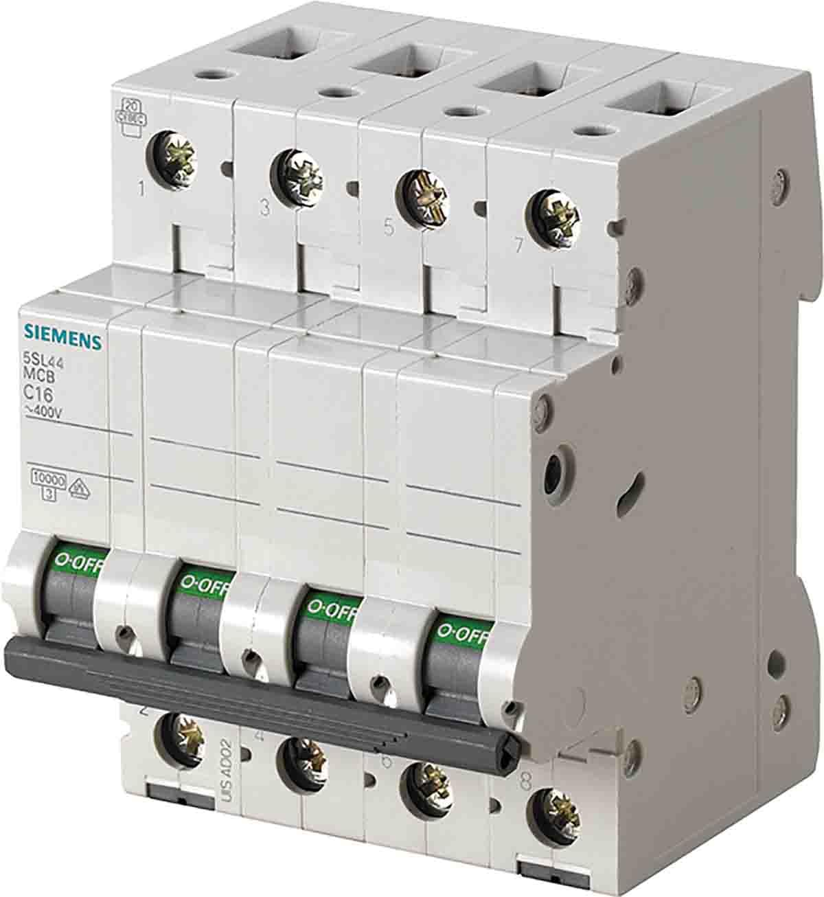 Siemens 5sl4 – Interruttore automatico 10 KA curva-d 4 poli 32 A 70 mm