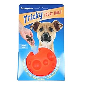 Omega Paw Tricky Treat Ball, Small Omega Paw Tricky Treat Ball Small