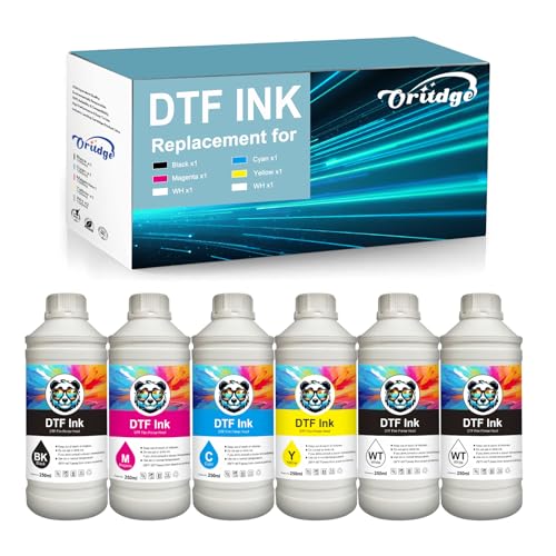 Encre DTF 1500ml CMYK+2WH pour Epson XP-15000 ET-8550 L1800