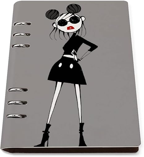 Amazon Co Jp Daichi Miura ディズニー ノート メモ帳 ビジネス手帳 Puレザー メモ帳 6穴リング ルーズリーフ 学生 オフィス 誕生日 プレゼント 文房具 オフィス用品