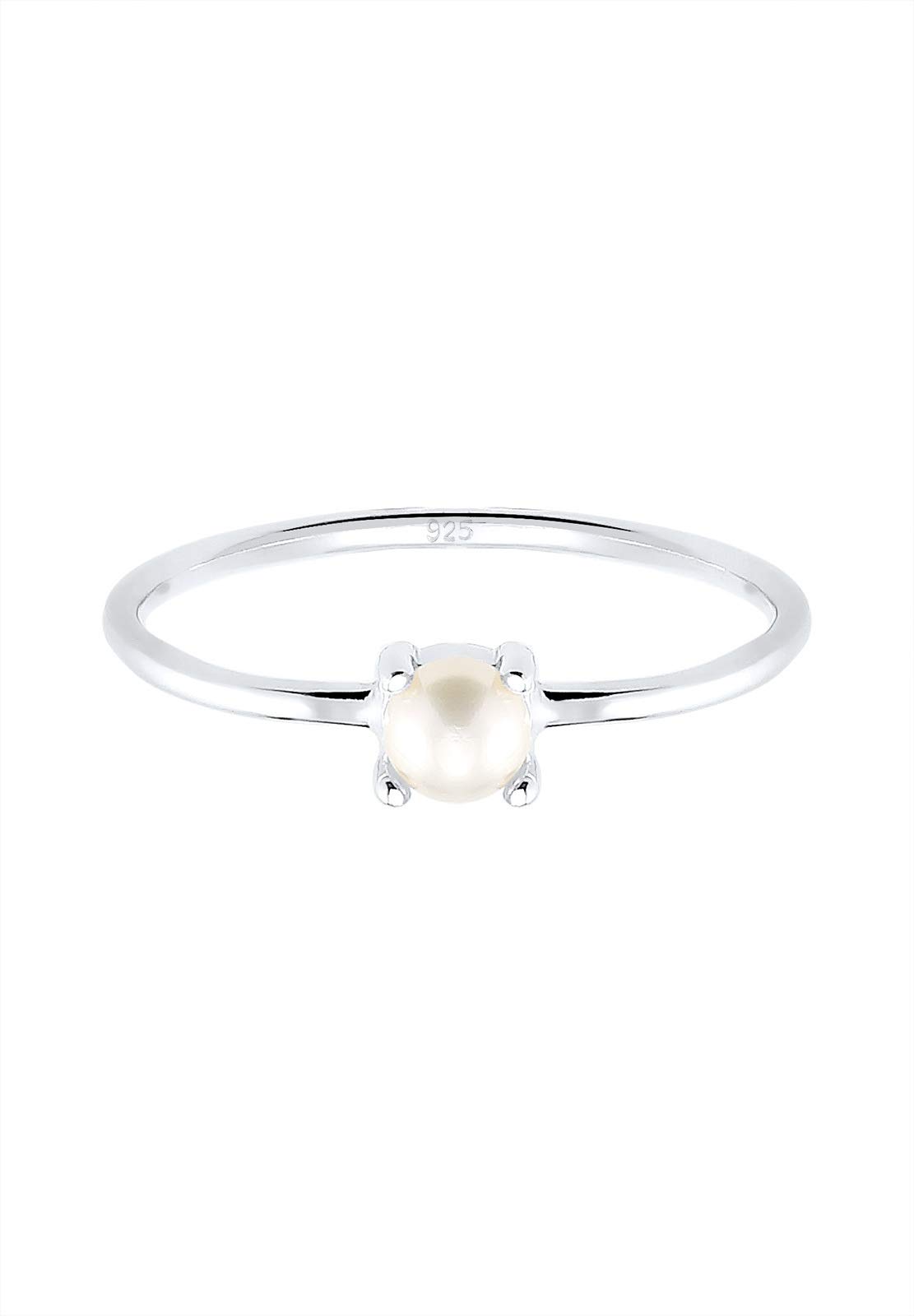 Elli Ring Süsswasserperle Filigran 925 Silber 0611512916