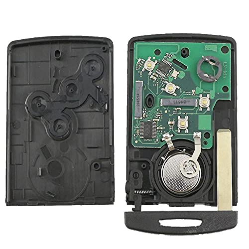 433MHz PCF7952 Chip 4B Telecomando Per Renault Koleos Smart Card 2008-2011 | 4 Pulsanti，Carta Chiave A Distanza Dell'automobile,Senza Chiave Completa Intelligente