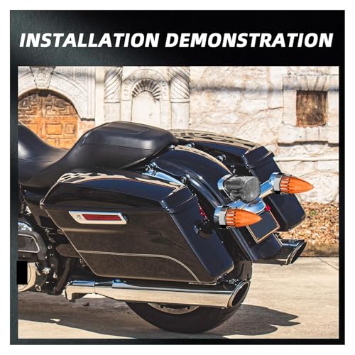 Clignotant Supersonic moto et feu stop à haute visibilité