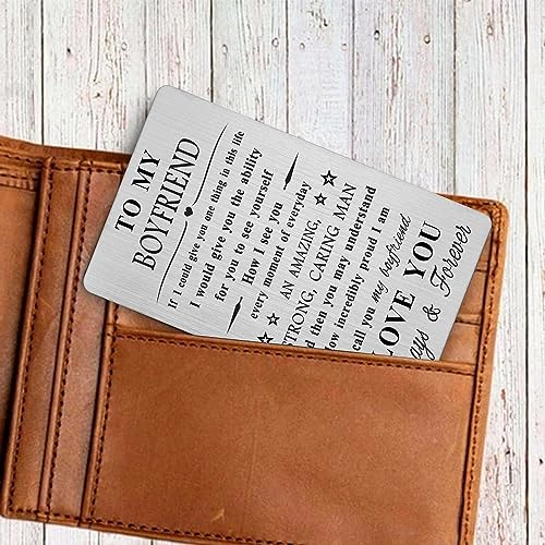CPLJW Boyfriend Birthday Gift Ideas - Boyfriend Gifts from Girlfriend - Boyfriend Birthday Wedding Wallet Card Gifts4