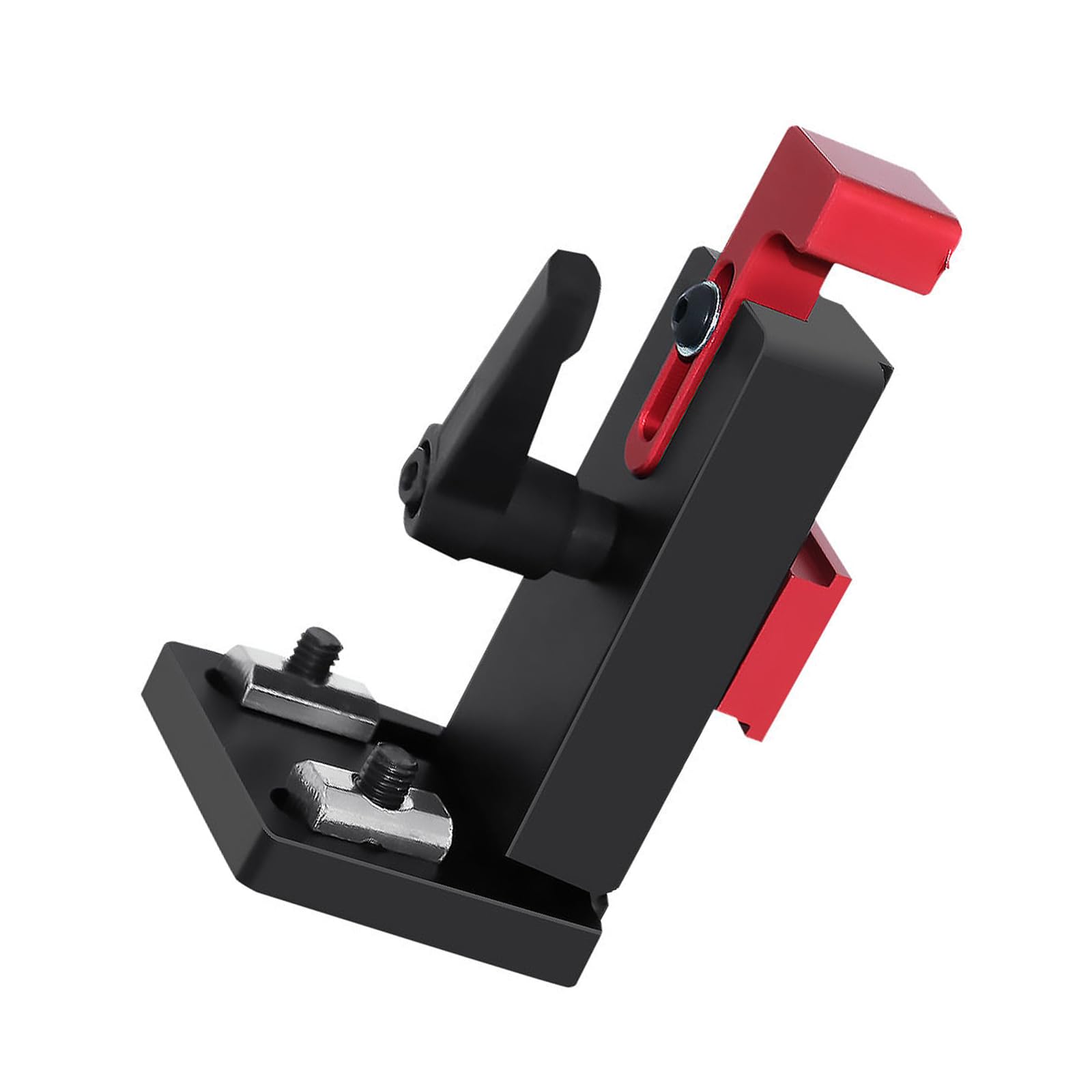 Mekalero A Luminum Lloy Woodworking Machine Limit Stop Guide Rails Stop Providing Stable Positioning For Woodworkers Luminum Worktable Clamp
