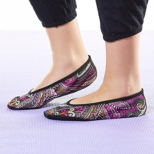 Unisex Ballet Flat, Paisley, Medium Women4