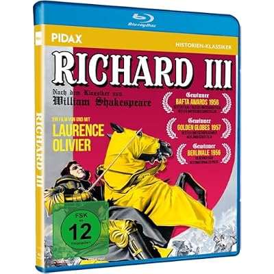 Richard III / Preisgekr&ouml;ntes historisches K&ouml;nigsdrama mit Starbesetzung / Shakespeare-Verfilmung von Laurence Olivier