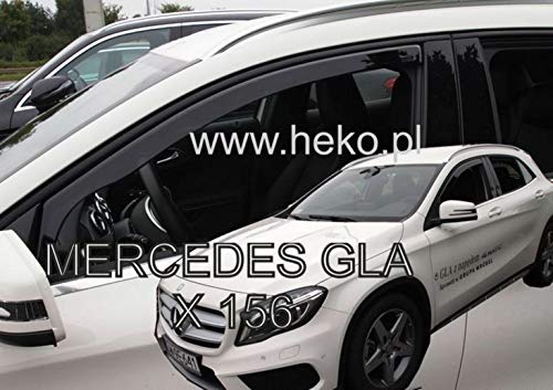 Déflecteurs d'air pour Mercedes GLA X156, parfaits pour rouler sous la pluie