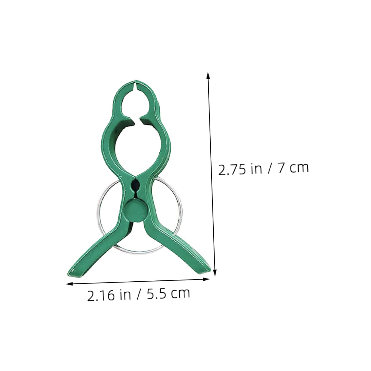 60stücke Pflanzenstützclips Gartenclips Zur Unterstützung Von Tomaten Orchideen Und Anderen Kletterpflanzen Flexible Und Robuste Rankhilfe Für Gesunde Pflanzenentwicklung