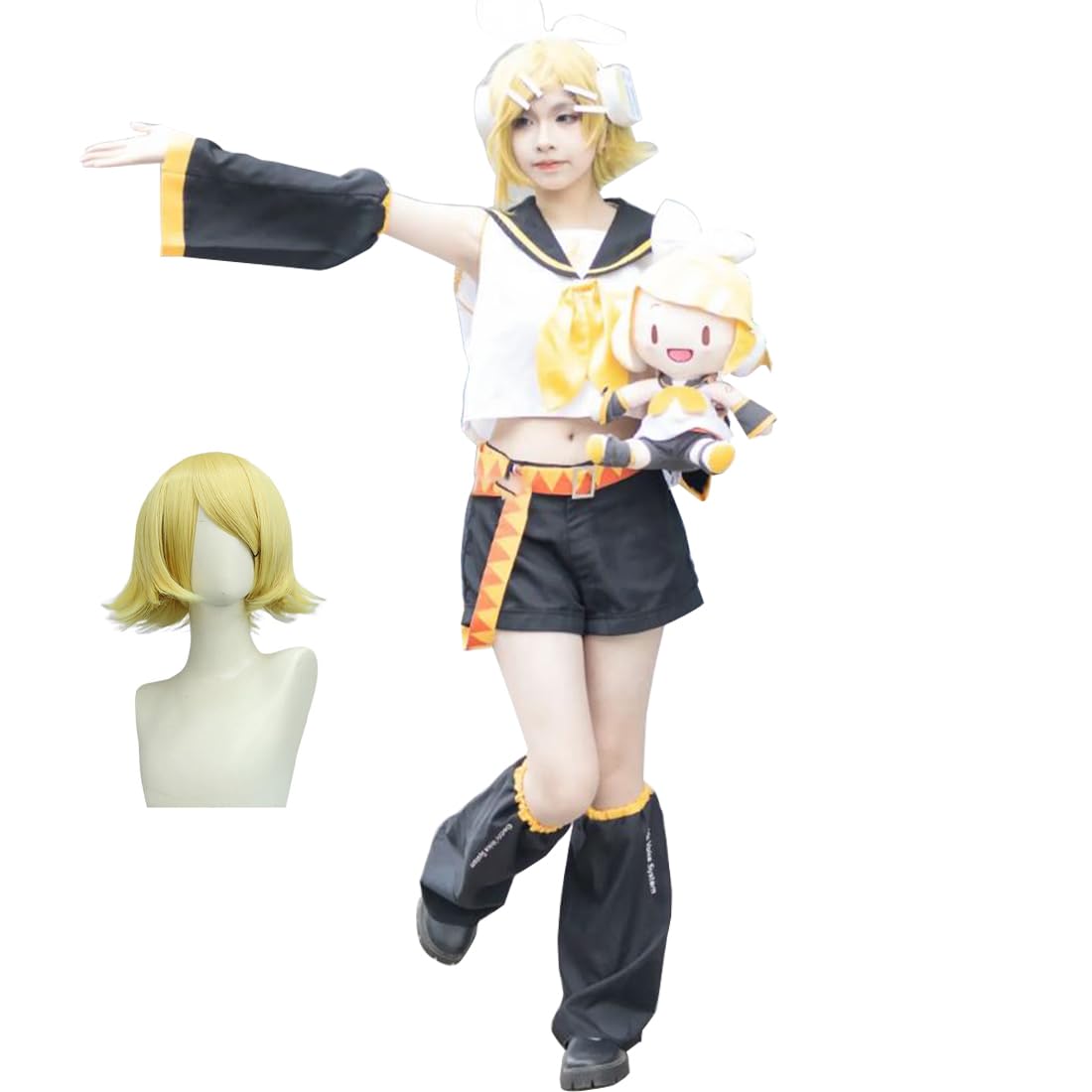 Amazon.co.jp: AKTOTO 鏡音リン コスプレ 鏡音レン コスプレ
