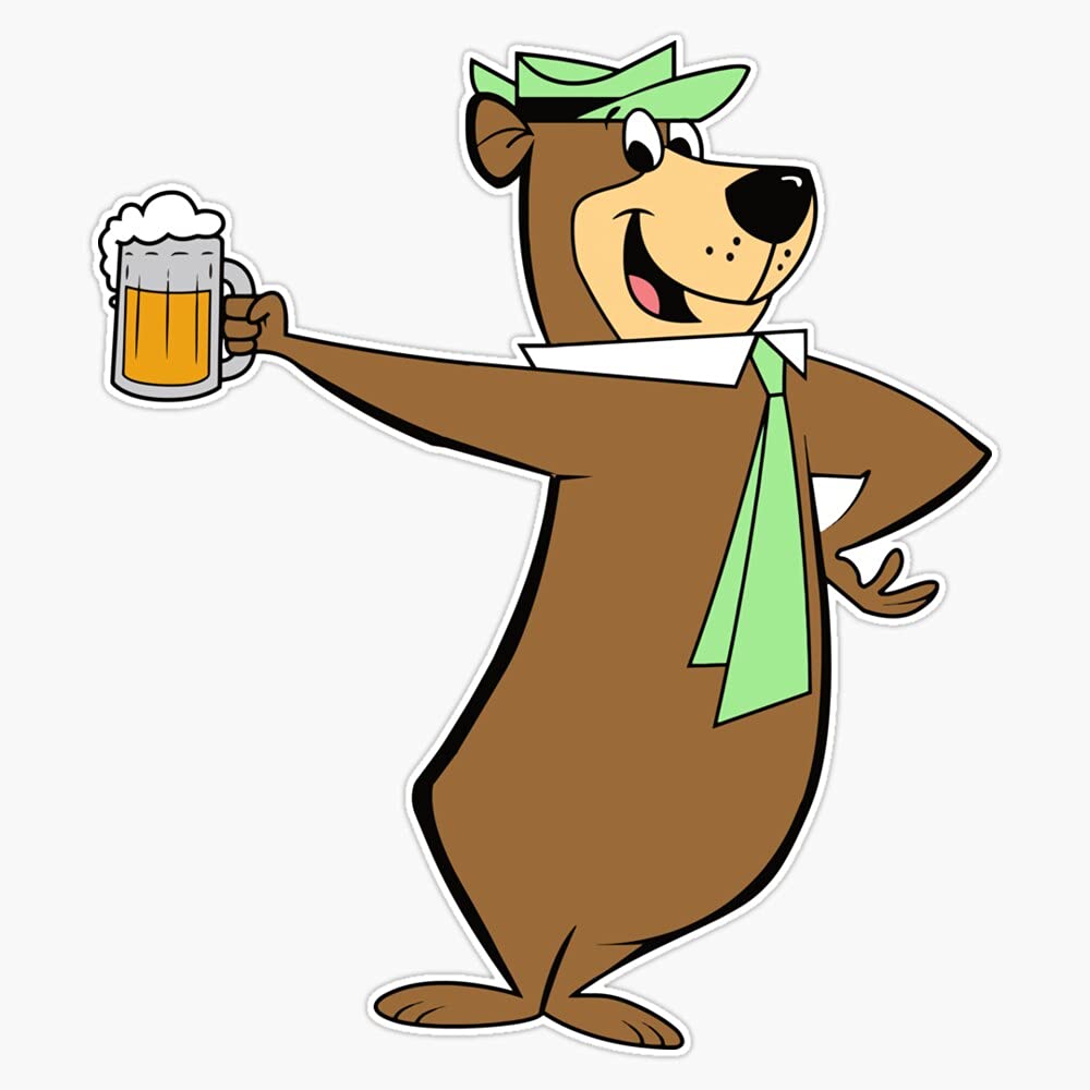 Clipart Bear With Drink
