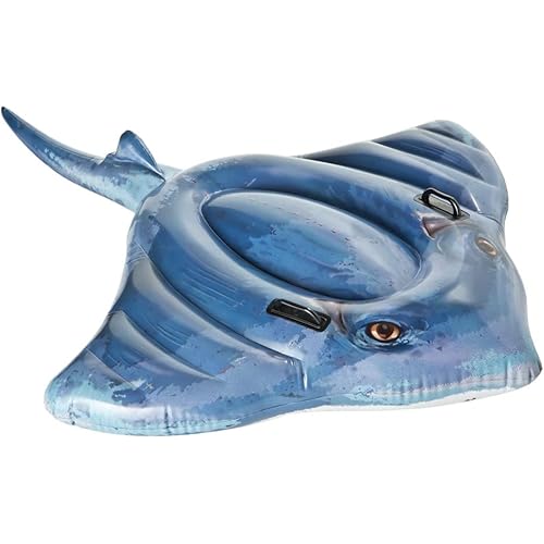 Intex Stingray Ride-On Inflatable Swimming Pool Beach Float Toy -57550NP