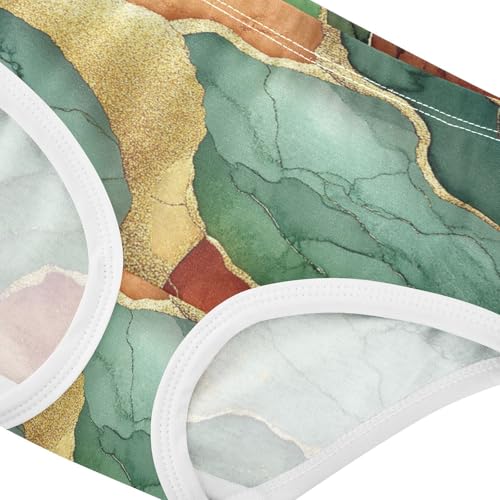 Briefs Soft Panties Organic Underwear for Toddler in Sizes 2T,3T, 4T, 5T, 6Y and 8Y4