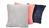battilo Stars Printed Cozy Throw Pillow Cushion for Couch Bed Sofa, 16 L x 16 W, Coral
