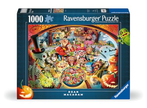 Ravensburger - Puzzle 1000 pièces - des Bonbons ou Un Sort !
