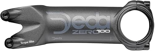 Miniatura 2 de DEDA Elementi Zero100 - Tallo unisex, negro sobre negro, 3.543 in