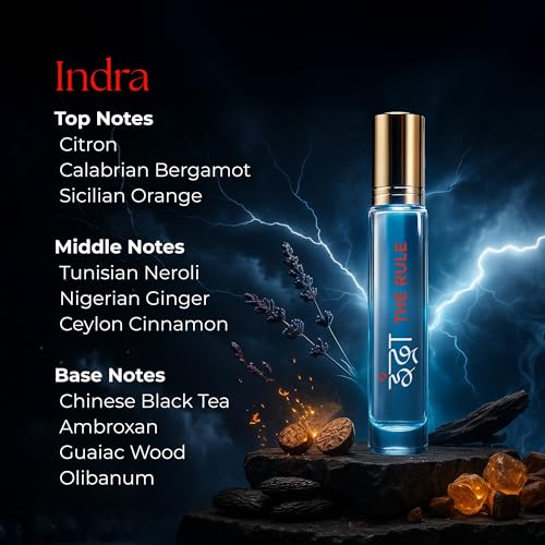 Image of Paradyse Perfumes Indra Unisex Eau de Parfum, Citrus Spice Scent