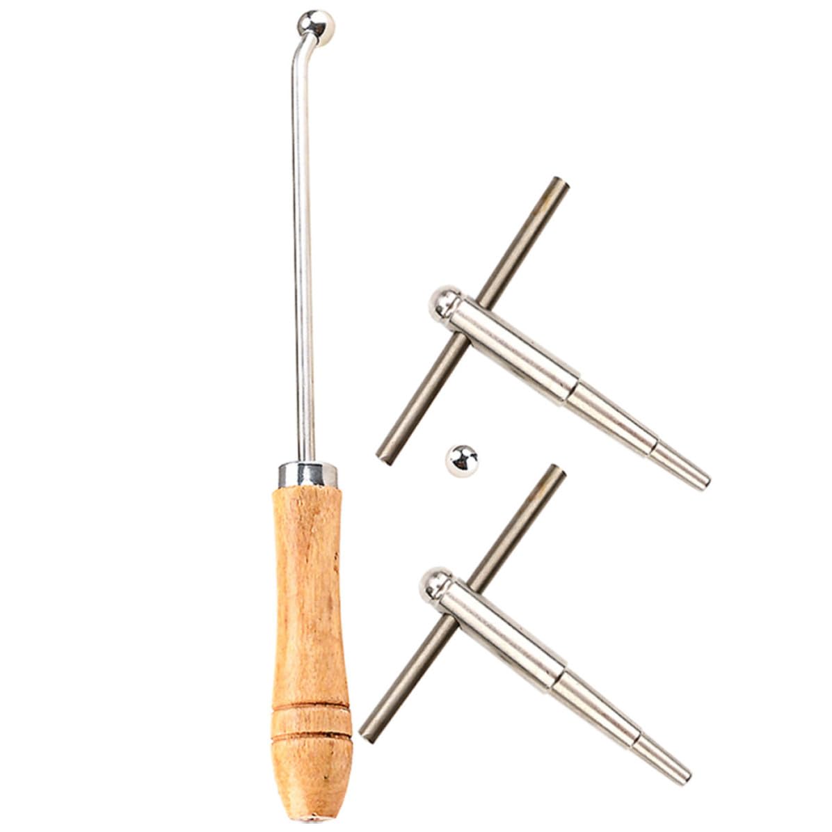 Reparaturwerkzeug zum Abrichten und Formen Trompeten und Posaunen aus Metall des Mundstücks Geeignet für Musiker und Instrumentenreparaturen