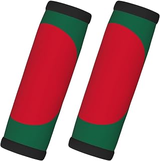 Flag of Bangladesh Prints Luggage Handle Cover Travel Accessories Soft and Comfortable For Backpacks and Luggage Bags