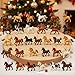 Horse Advent Calendar 2025 for Kids – 24 Day Christmas Countdown Calendar with 24 2d Unique Mini Horse Figurines, Collectible Holiday Calendar for Horse Lovers & Home Décor