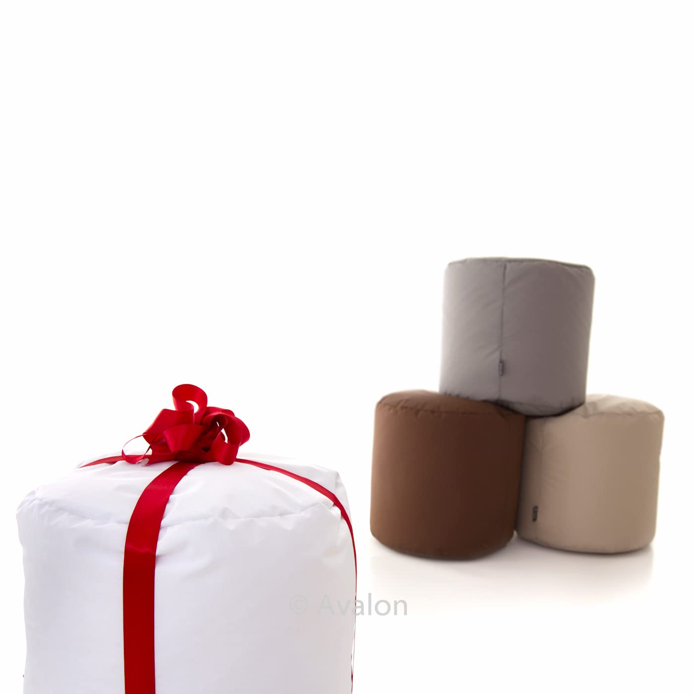 Pouf Contenitore Avalon - Pouf Poggiapiedi CILINDRO Jive, Divano ...