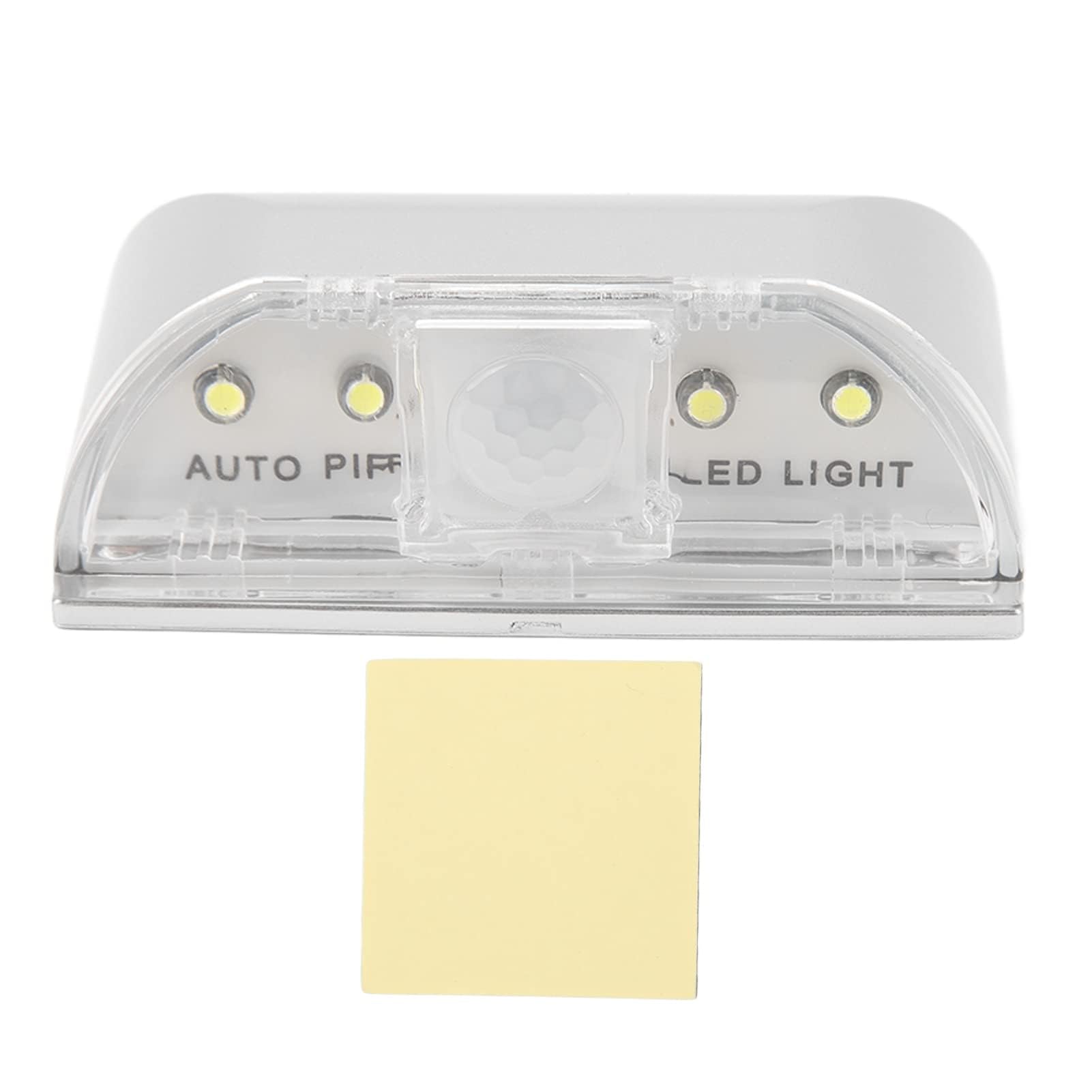 Ejoyous Światło Dziurki od Klucza LED, Działanie Baterii Oszczędności Energii Białe Oświetlenie Proste Instalacja Pir Motion Detector Light Compact dla Szafek