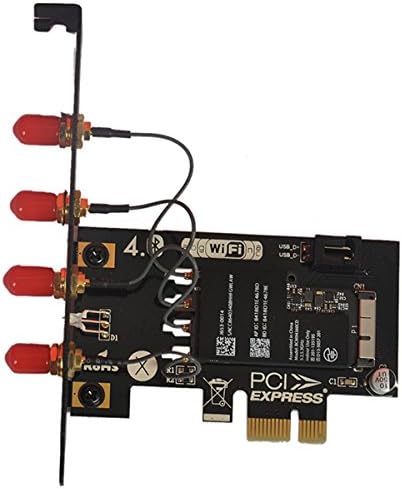 BCM94360CD BCM94331CDからPCI-E 1X PCI Expressアダプターモジュールカードのキット