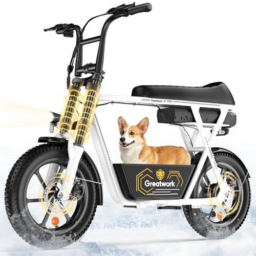 GREATWORK Peak 1500W Electric Scooter with Seat, 720Wh Removable Battery,