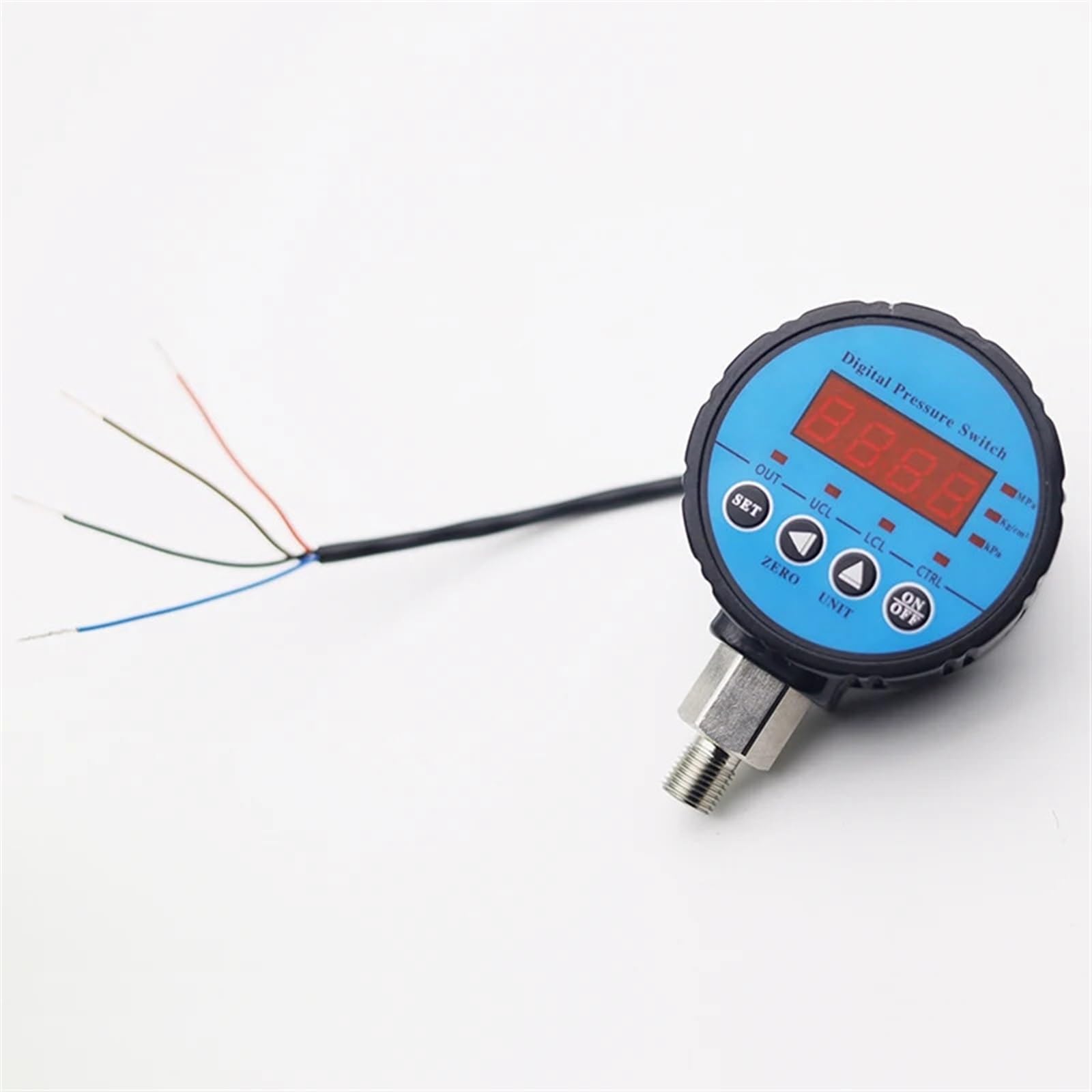Wyłącznik ciśnieniowy wody z jednym wyjściem przekaźnikowym i cyfrowym manometrem (220 V AC, 0-2,5 MPa)