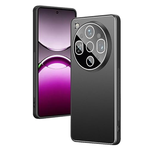 LUNBER-ARMOR�EFor OPPO Find X9 Ultra �P�[�X �J�o�[ �ϏՌ� �w�ʃ}�b�g ���ʊ���~�� �V���v�� For �I�b�| �t�@�C���h �G�b�N�X�i�C�� �E���g��(�u���b�N)