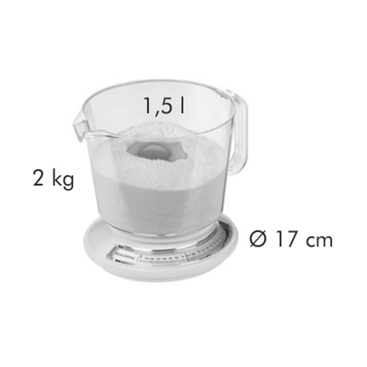 Tescoma Bilancia Da Cucina 2.2 kg linea Delicia