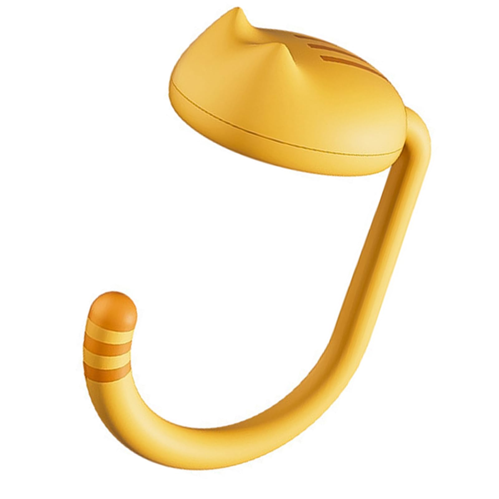 Msioytog Cats Desk Edges Bag Hook or Yellow Designs Space Saving Solution for Home and Classroom Easy Installation Sturdy Hook for Bags