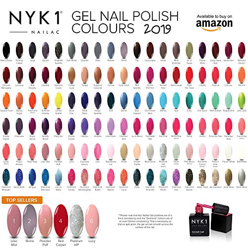 NYK1 NAILAC - SEDUCTION - Professional Shellac Gel...