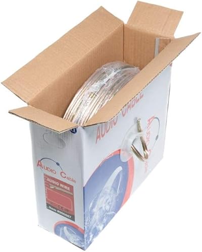 Miniatura 9 de Cables Direct Online Cable de altavoz de 250 pies, 12 AWG, 2 conductores (122) CCA (aluminio revestido de cobre) compatible con cable LED de bajo