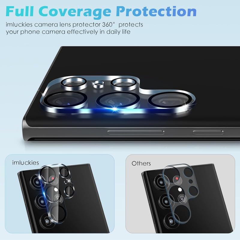 Image of 9H Circle Tempered Glass Camera Lens Protector For Oneplus 13R 5G /1+13R 5G [9H Hardness] [CLEAR Lens Protector ] [Easy Installation]